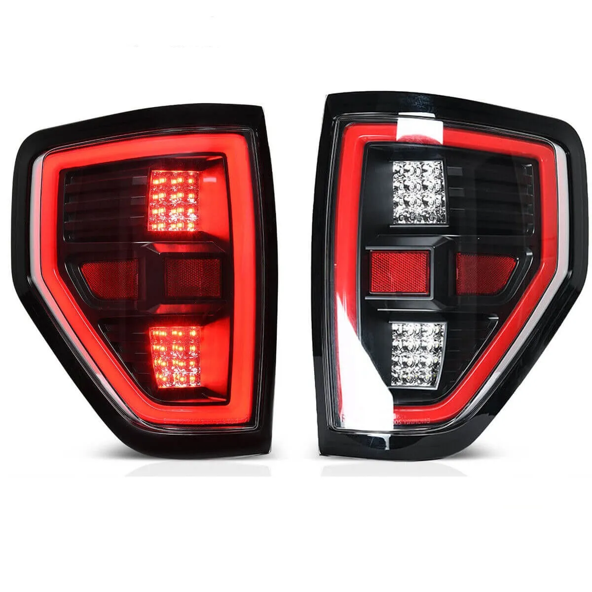YITAMOTOR® LED Tail Lights 2009-2014 Ford F150 Taillights Rear Brake Lamp