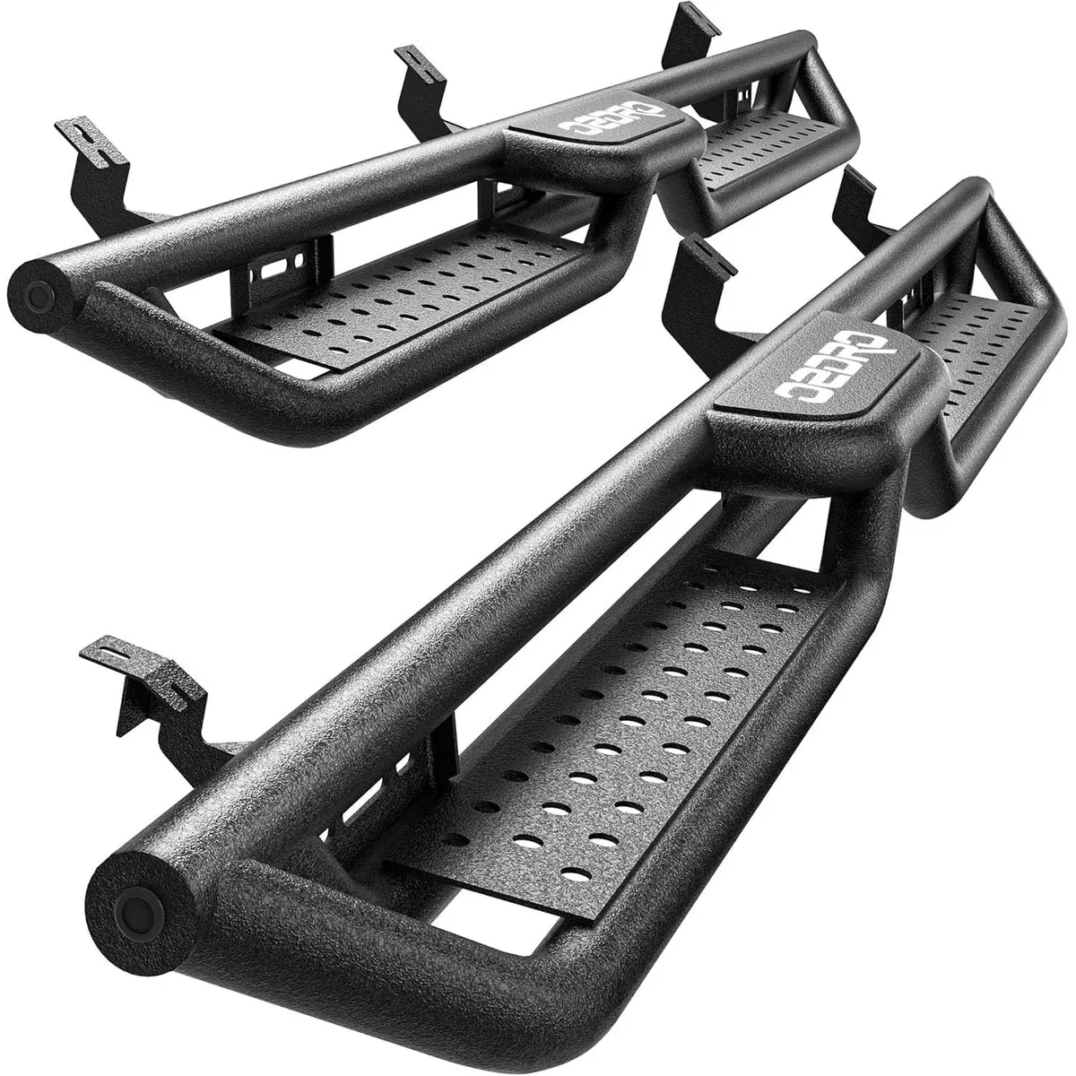 OEDRO 6" Running Boards Steps Nerf Bars for 2005-2023 Toyota Tacoma Double Cab(4 Full doors Size=1:0.75)