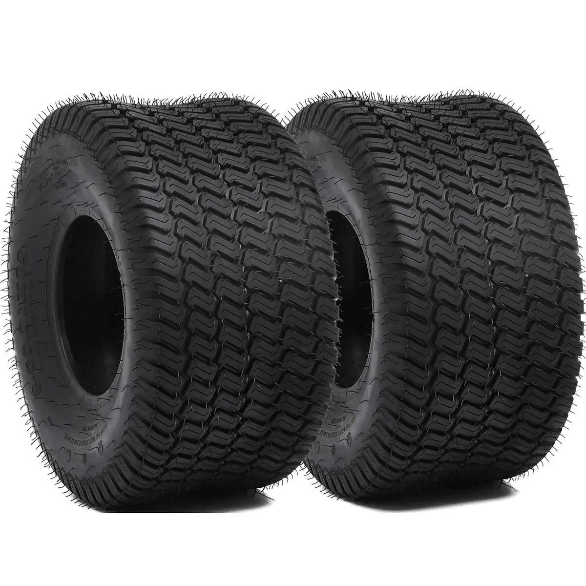YITAMOTOR 20x10-8 4-Ply Lawn Mower Tires - Set of 2 for Tractors, Golf Carts & Outdoor Equipment