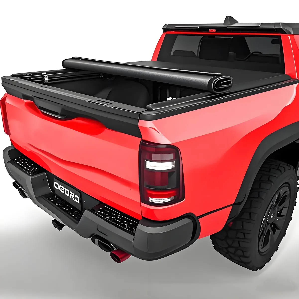 4.5FT Soft Soft Up Tonneau Cover for 2022-2025 Ford Maverick (w/ Utili-Track System) | Waterproof Truck Bed Cover | Easy No-Drill Installation