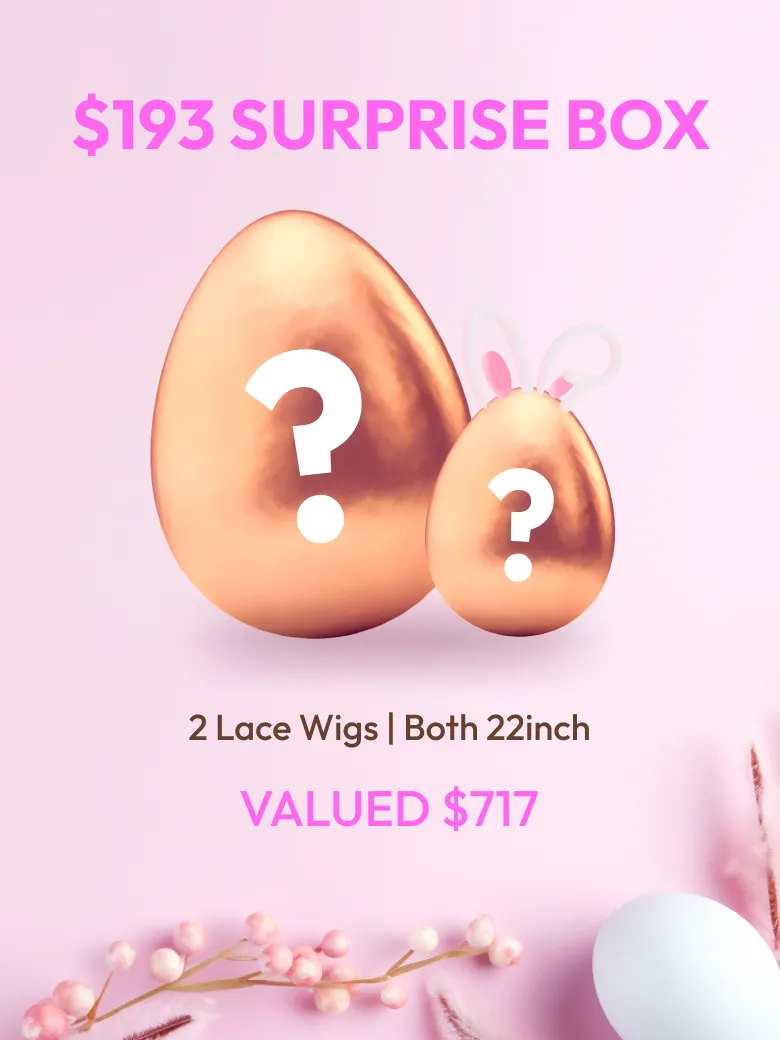 UNICE $193 SURPRISE BOX - 2 Wigs FOR $717 VALUE