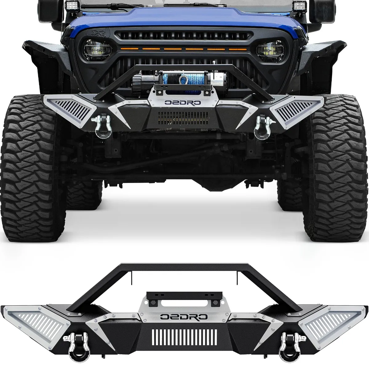 2018-2025 Jeep Wrangler JL/2020-2025 Gladiator JT Front Bumper