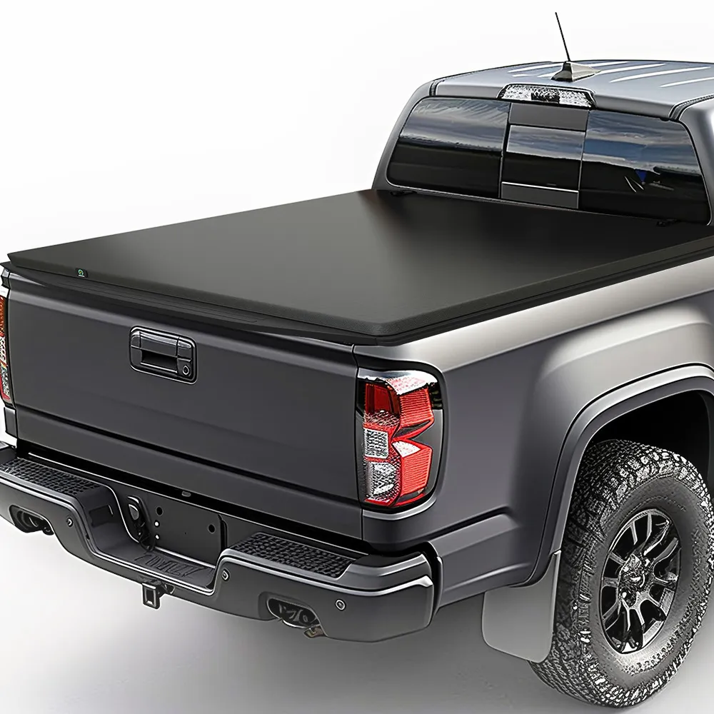 YITAMOTOR® 2019-2026 Chevy Silverado/GMC Sierra 1500 New Body Style 5.8ft Soft Tri-fold Truck Bed Tonneau Cover
