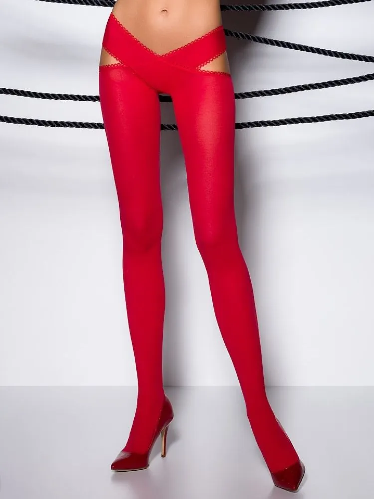 Passion Cross Over Hip Two Piece Tights