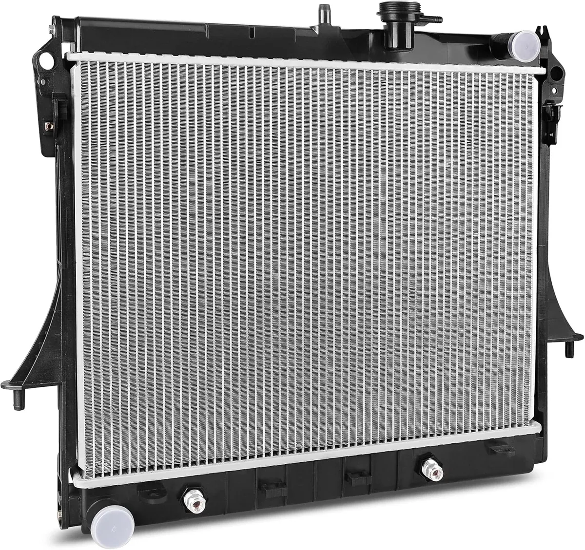YITAMOTOR Aluminum Radiator - Direct Fit for 2009-2012 GMC Canyon/Chevy Colorado 5.3L & 2006-2010 Hummer H3/H3T 3.5L 3.7L