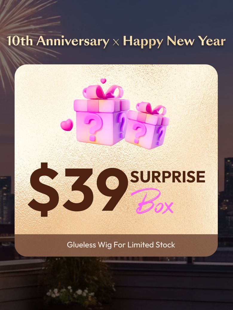 UNICE $39 Surprise Box Get Glueless Wig Value $159 For Limited Stock