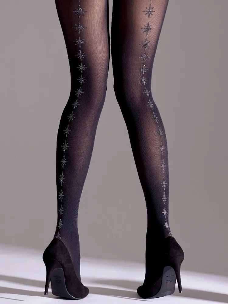 Pretty Polly Star Back Seam Tights