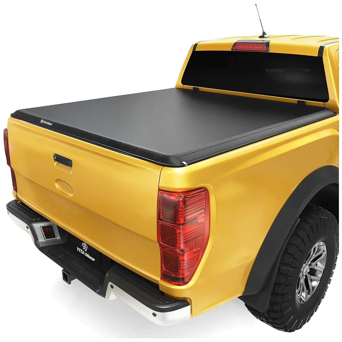 YITAMOTOR Soft Roll Up Tonneau Cover for 2019-2024 Ford Ranger 5 ft Bed
