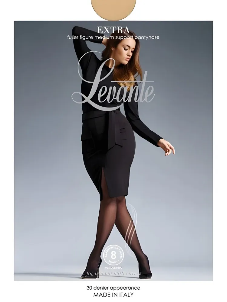 Levante Extra Medium Support Plus Size Tights