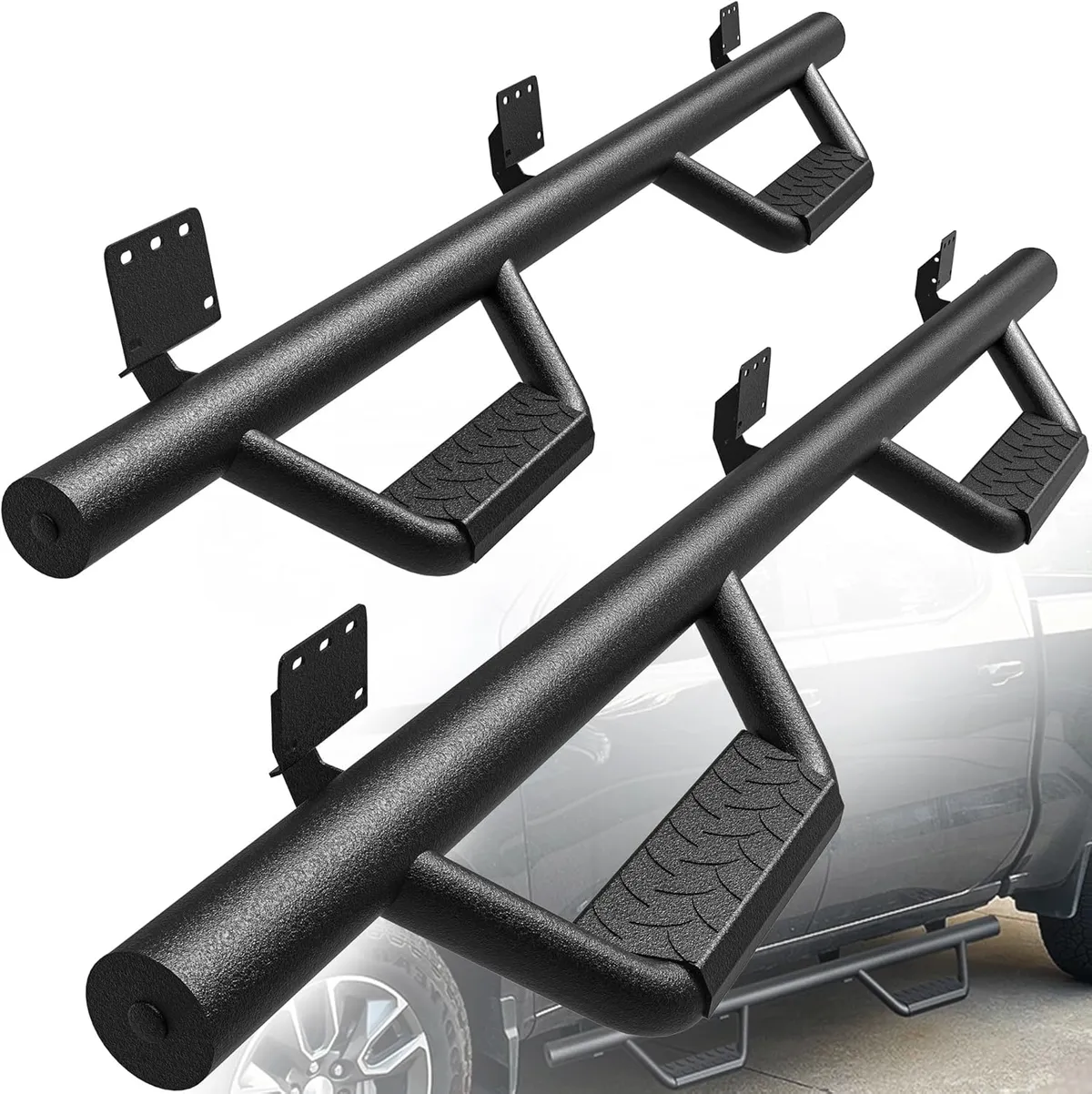 Running Boards Fits 2019–2026 Ram 1500 Crew Cab (New Body Style Only, Excludes Classic)