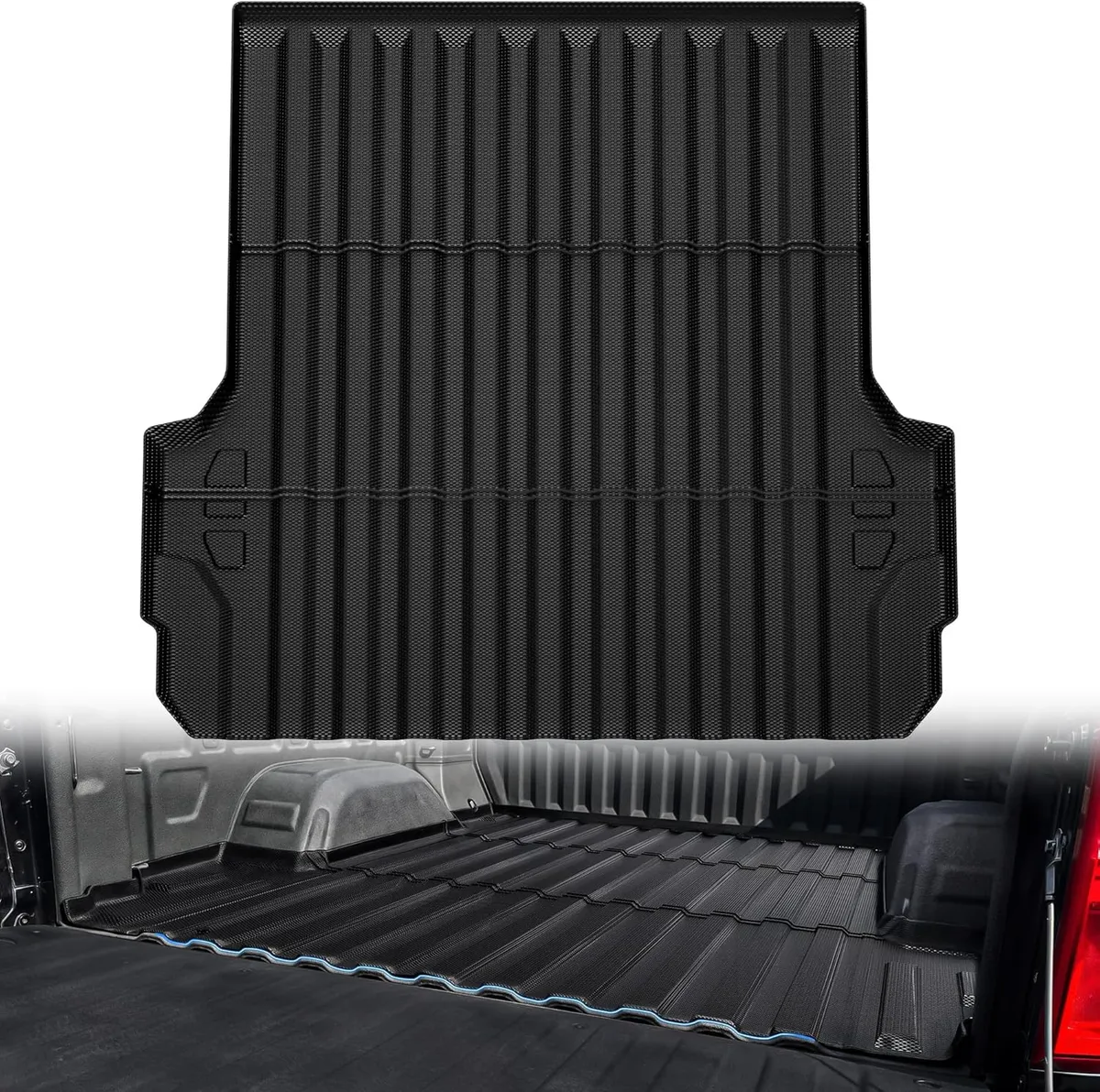YITAMOTOR Heavy-Duty Bed Mat for 2023-2026 Chevy Colorado/GMC Canyon 5FT – TPE All-Weather Protection