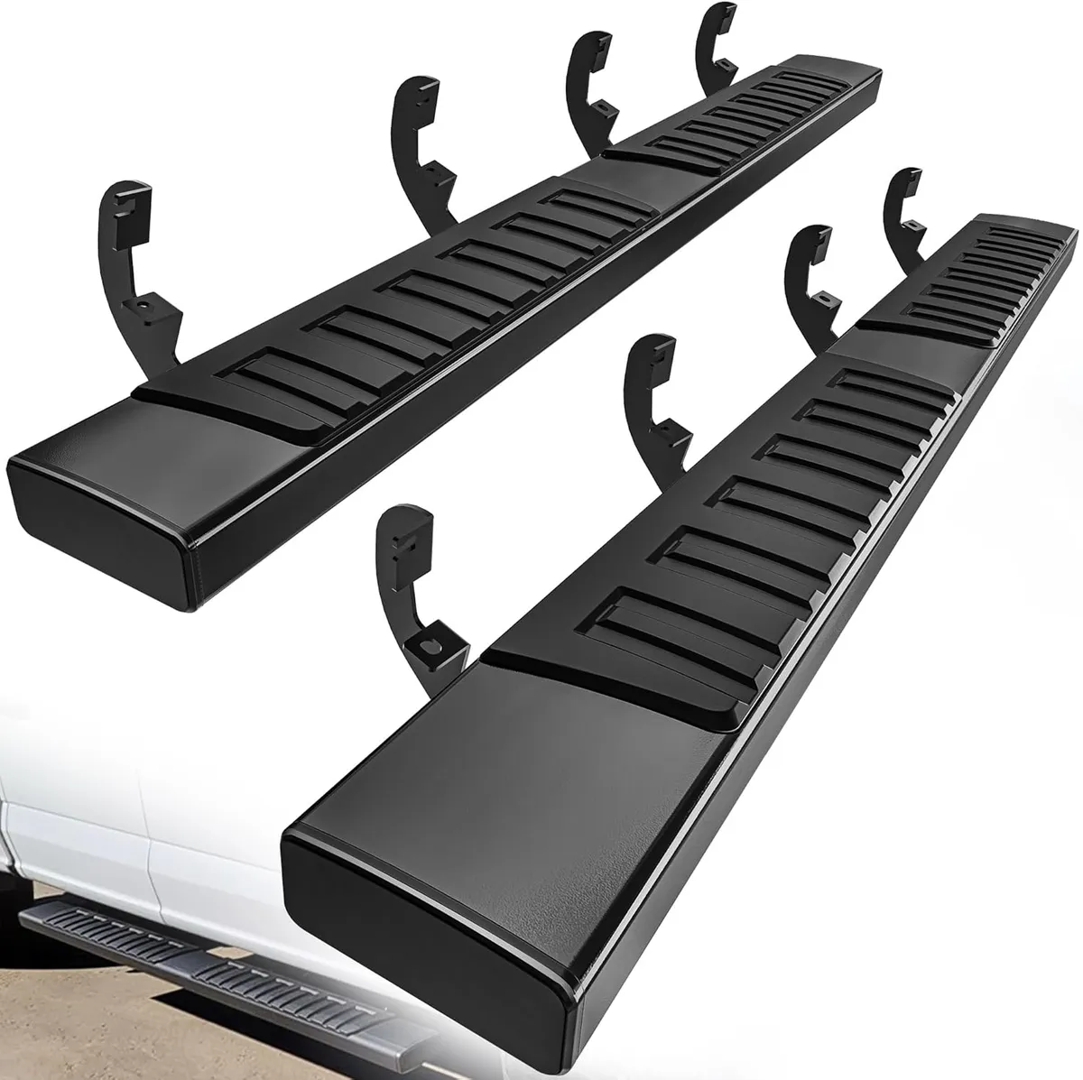 YITAMOTOR® Running Boards for 19-26 Silverado/Sierra 1500 Crew Cab 6" Nerf Bars Side Steps