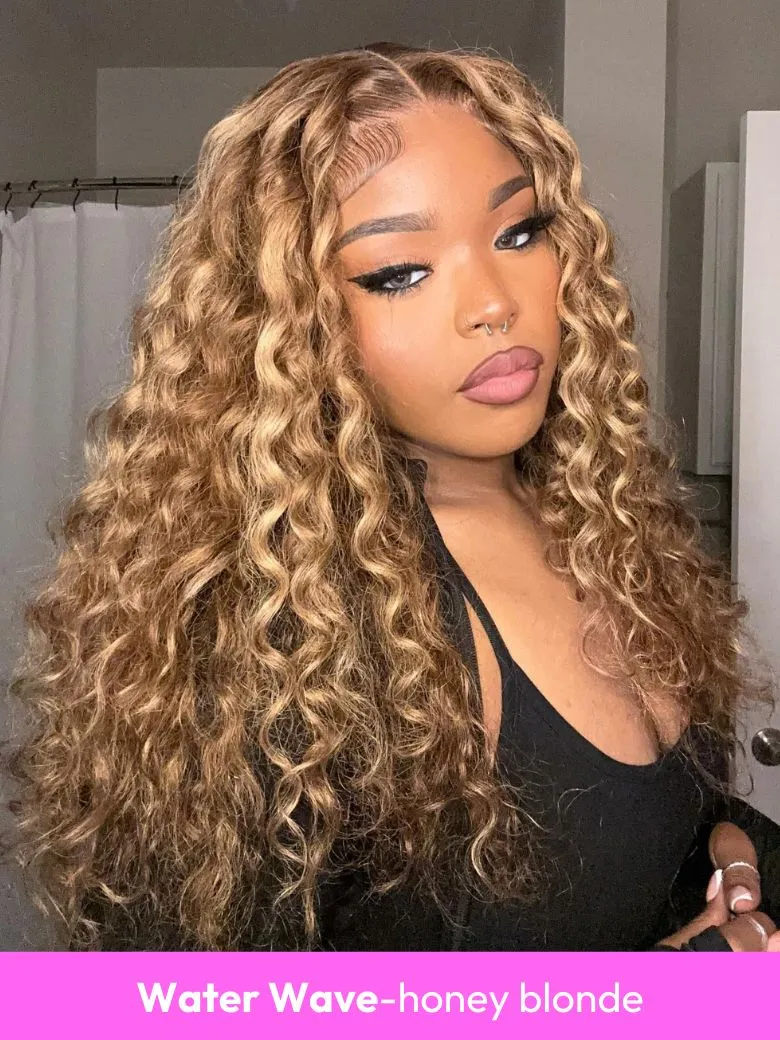[24''=$139] UNice 13x4 Glueless Lace Front Collection Wig Virgin Human Hair Wig