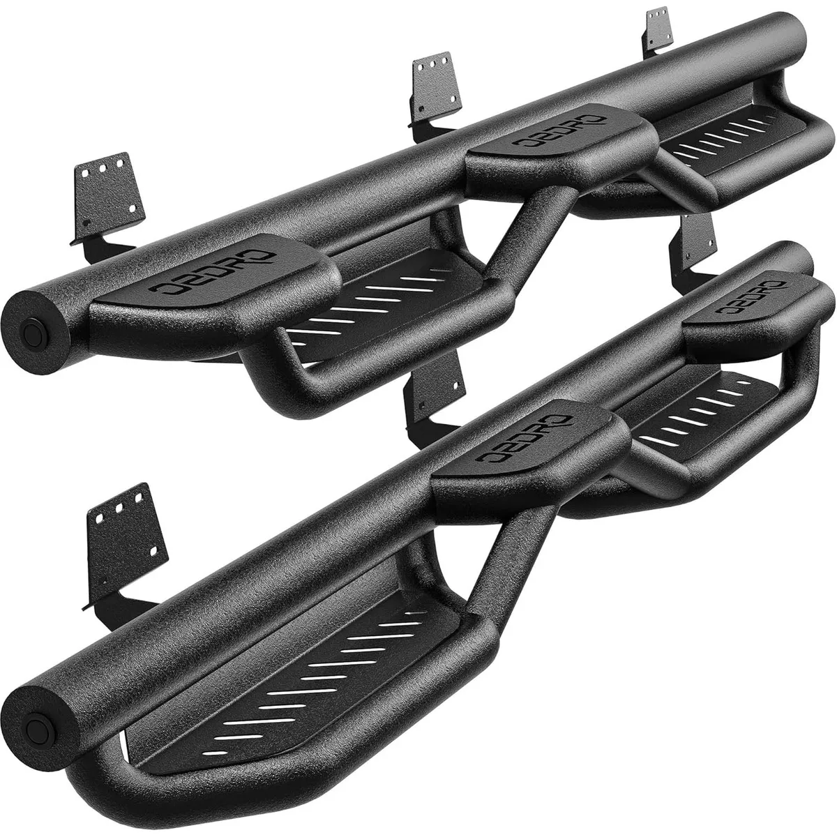 OEDRO Wheel to Wheel Running Boards Fit for 2019-2026 Dodge Ram 1500 New Body Crew Cab (Not fit 1500 Classic), Bed Access Side Steps Steel Nerf Bars