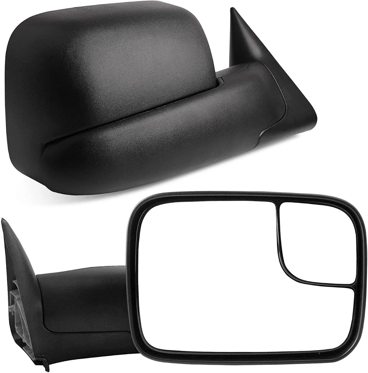 YITAMOTOR® Tow Mirrors for 94-01 Dodge Ram 1500 94-02 Ram 2500 3500 Manual Adjusted | Manual Flip-up Manual Fold