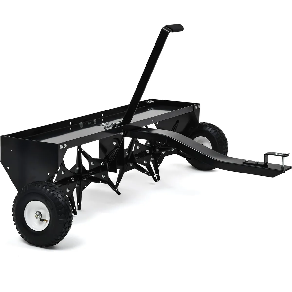 YITAMOTOR® 40" Tow Plug Lawn Aerator with Universal Hitch,Black