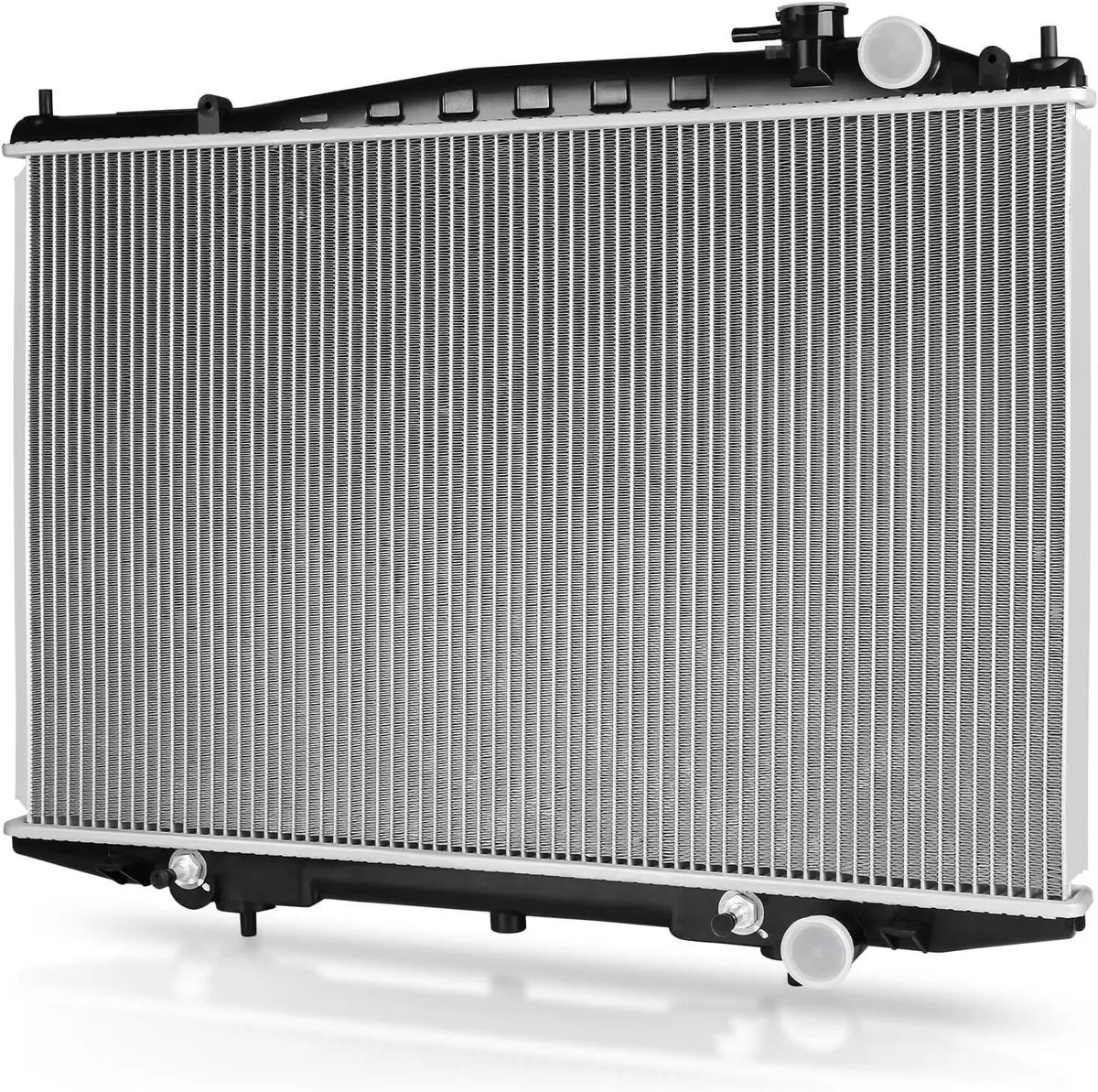 YITAMOTOR Aluminum Radiator - Direct Fit for 98-04 Nissan Frontier & 00-04 Xterra | 2.4L 3.3L V6 Engine Compatible