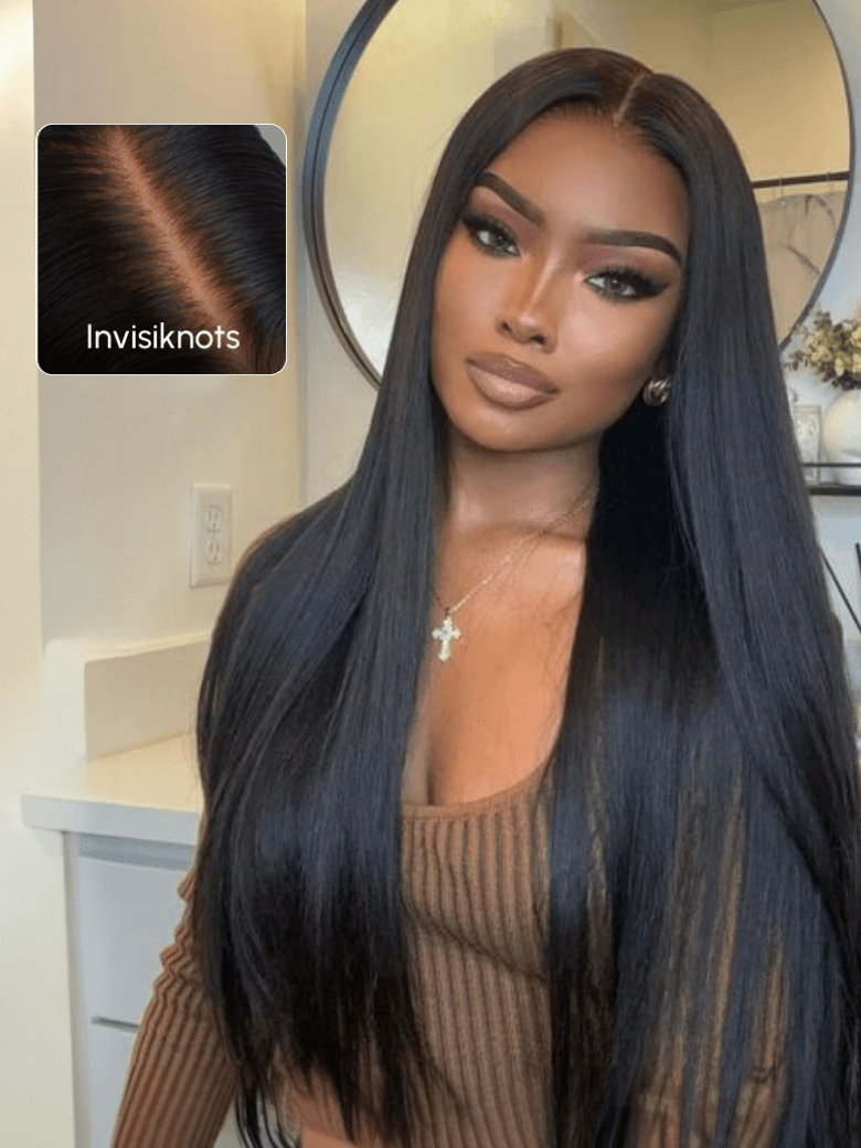 180% Density 24'' UNice 13x4 Ear To Ear Pre-Everything Lace Front Straight Wig