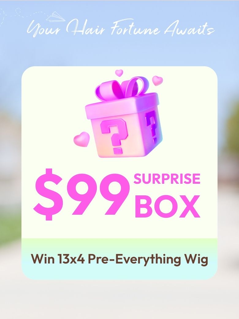 UNICE $99 Surprise Box Win 13x4 Pre Everything Wig Value $299-$399