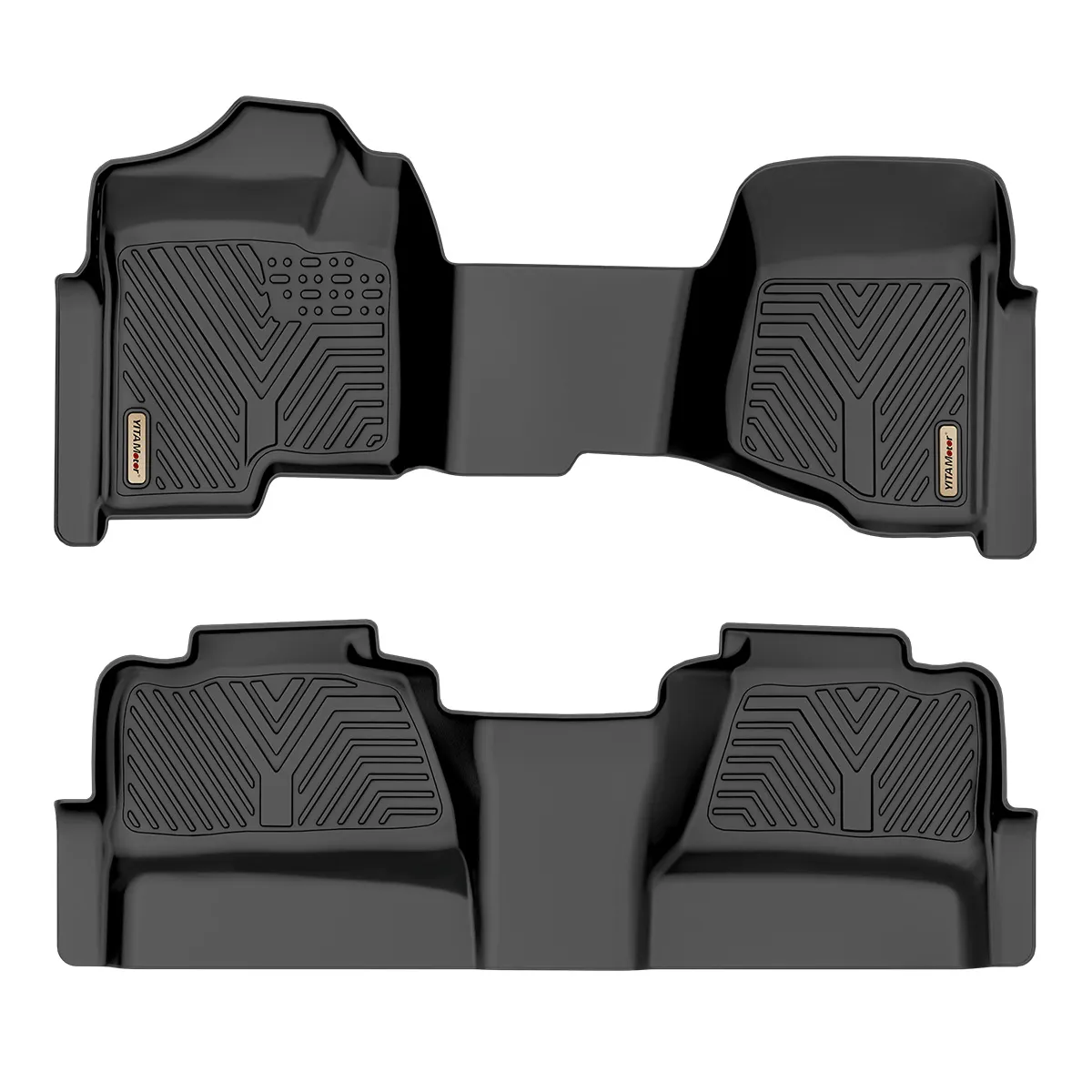 YITAMOTOR® 2007-2013 Chevy Silverado 1500/ Sierra 1500, 2007-2014 Chevy Silverado/Sierra 2500/3500 HD Floor Mats