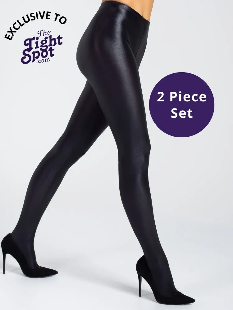 Gatta Brilliant Shiny Body and Tights Bundle