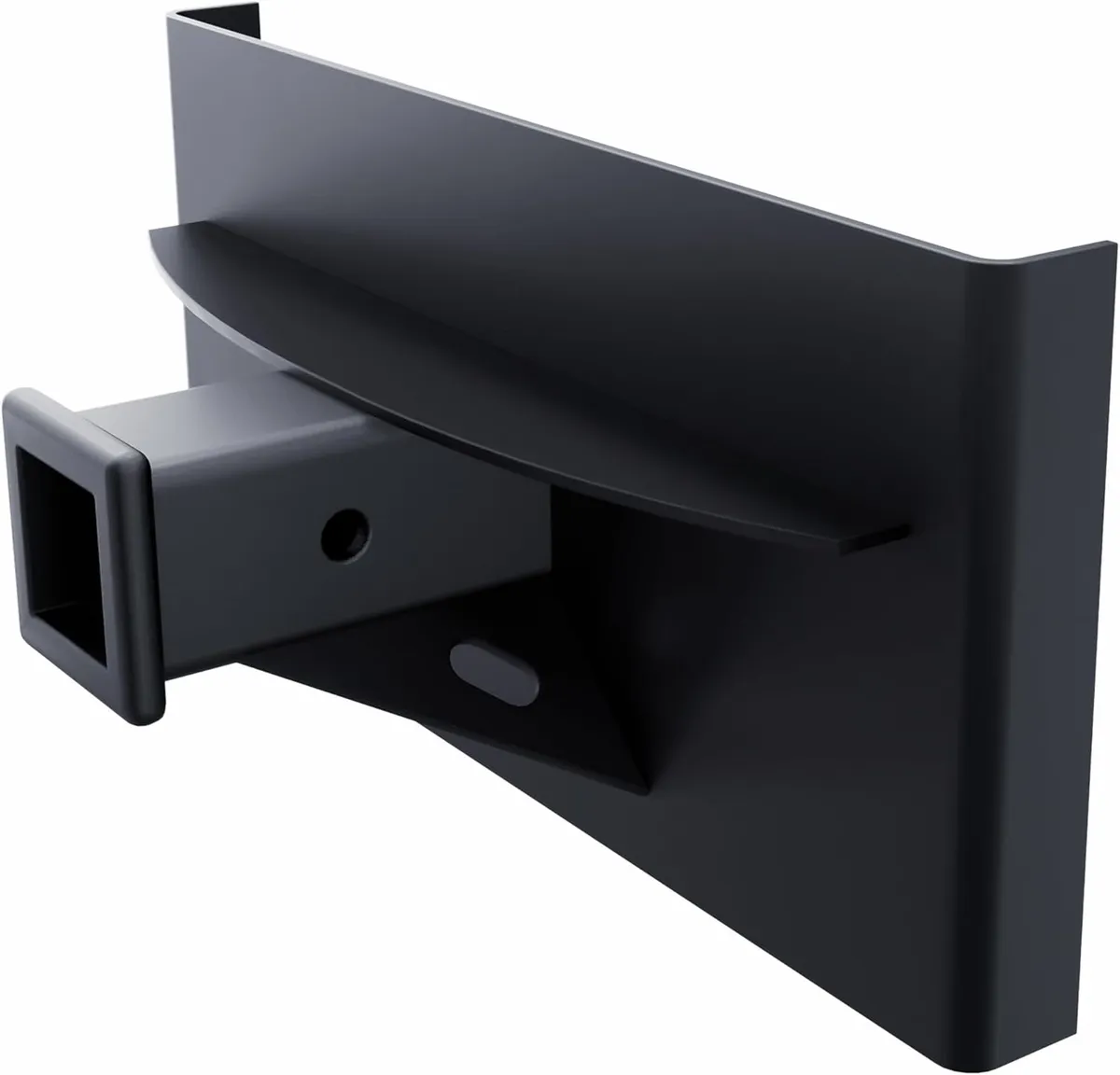 Mini Skid Steer Receiver Hitch Mount Plate, 1/4" Thick, Toro Dingo Quick Tach Mount, 2" Receiver Hitch; Weld-On or Bolt Surface, for Lightweight Towin