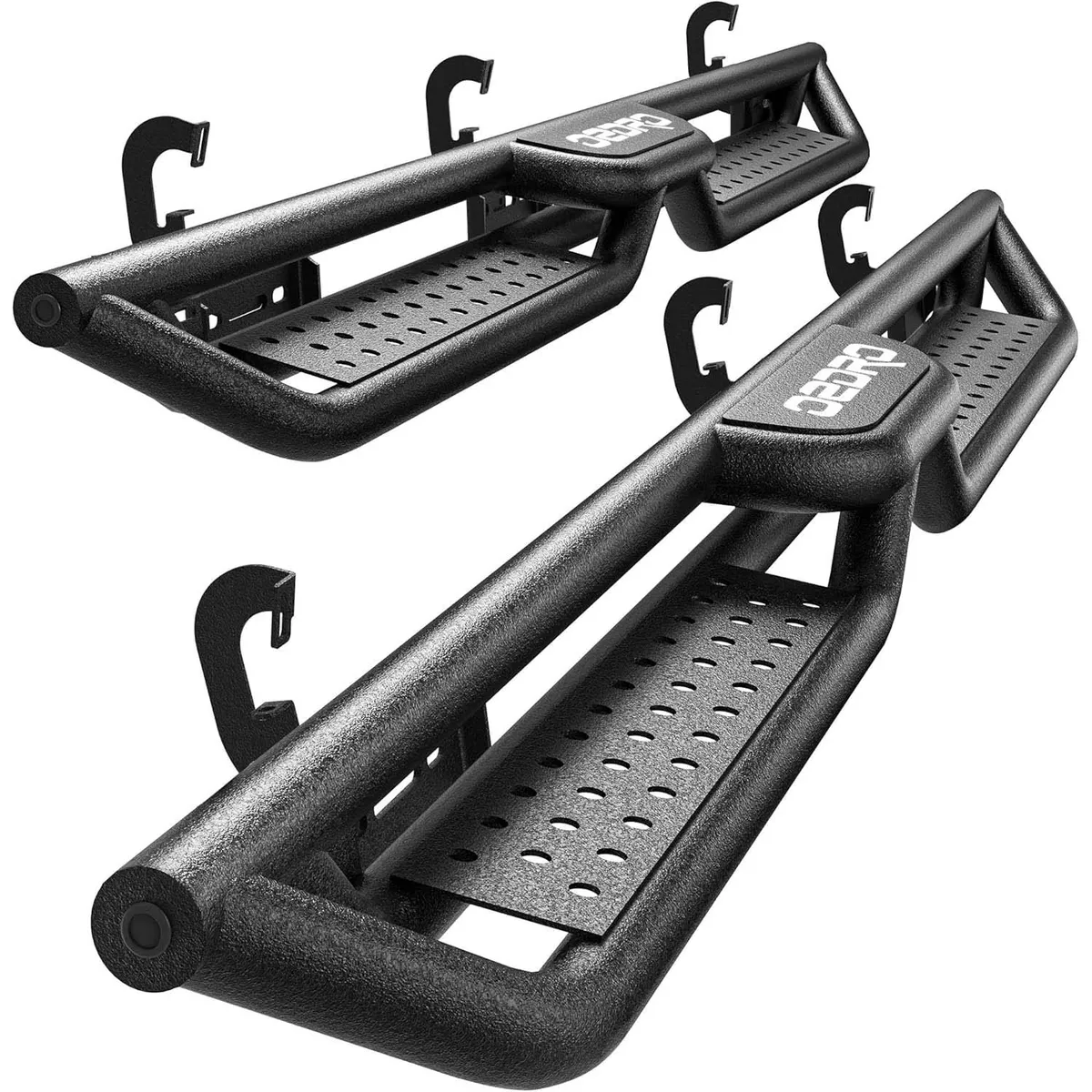 OEDRO Running Boards for 2007-2018 Chevy Silverado/GMC Sierra 1500 (Inc. 19 LD/Limited); 07-19 Silverado/Sierra 2500HD/3500HD (Double & Extd Cab)