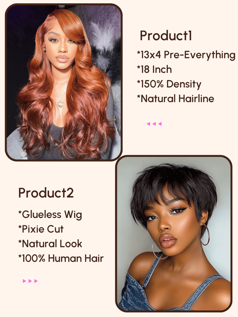 2 Wigs $119 for 7x5 Bye-Bye Knots and Glueless Wig