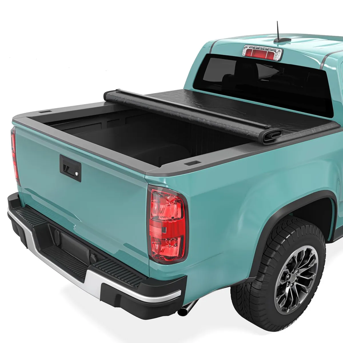 YITAMOTOR® 5.2 ft Bed Tonneau Cover Soft Roll Up for 2015-2026 Chevrolet Colorado GMC Canyon