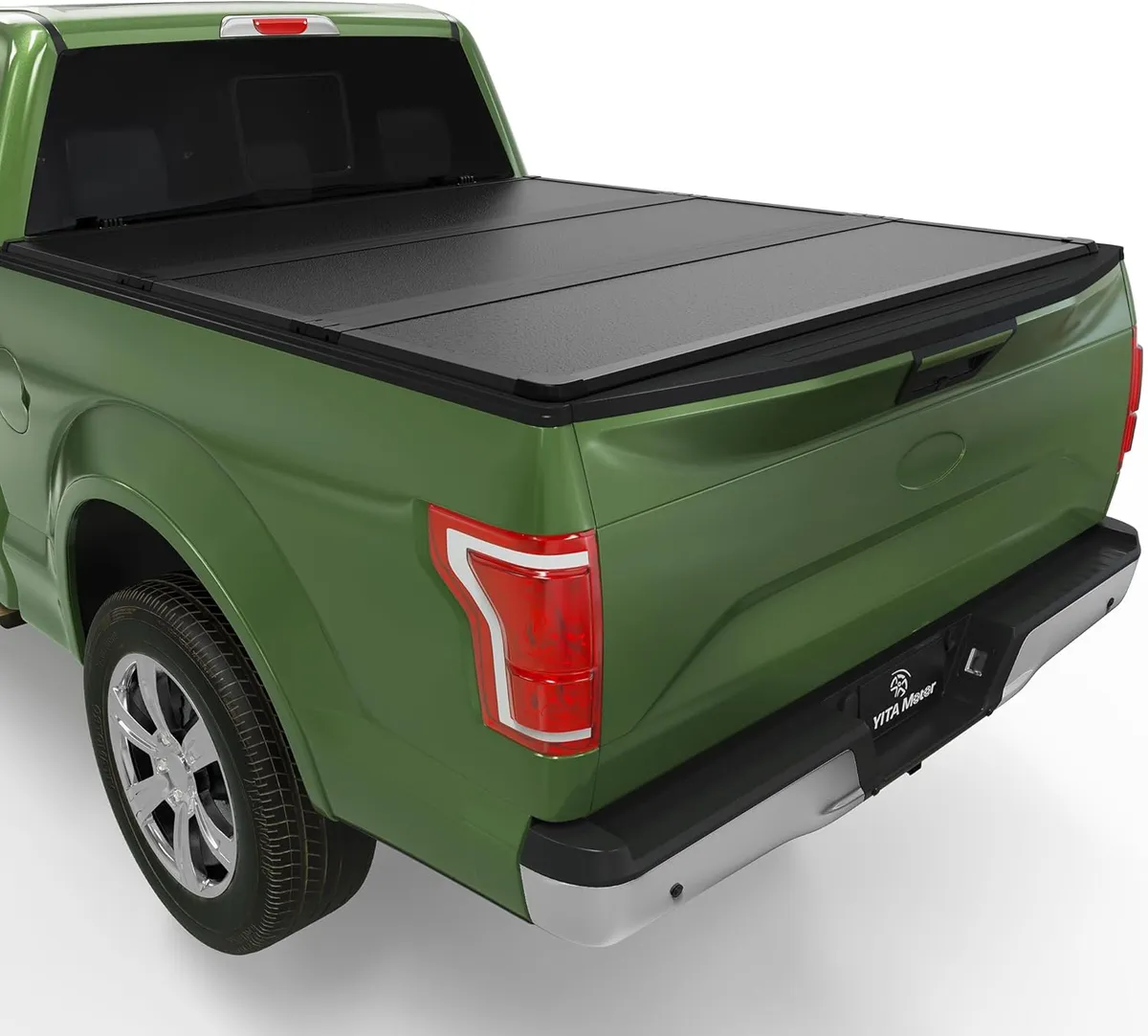 FRP Hard Tri Fold Truck Bed Tonneau Cover Fits for Ford F-250 F-350 F250 F350 Super Duty 2017-2026, 6.75 ft Bed