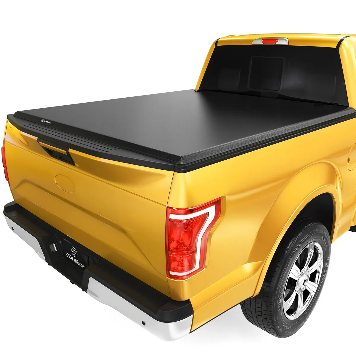 YITAMOTOR® 2015-2026 Ford F-150 5.5ft bed Soft Tri-fold Truck Bed Tonneau Cover