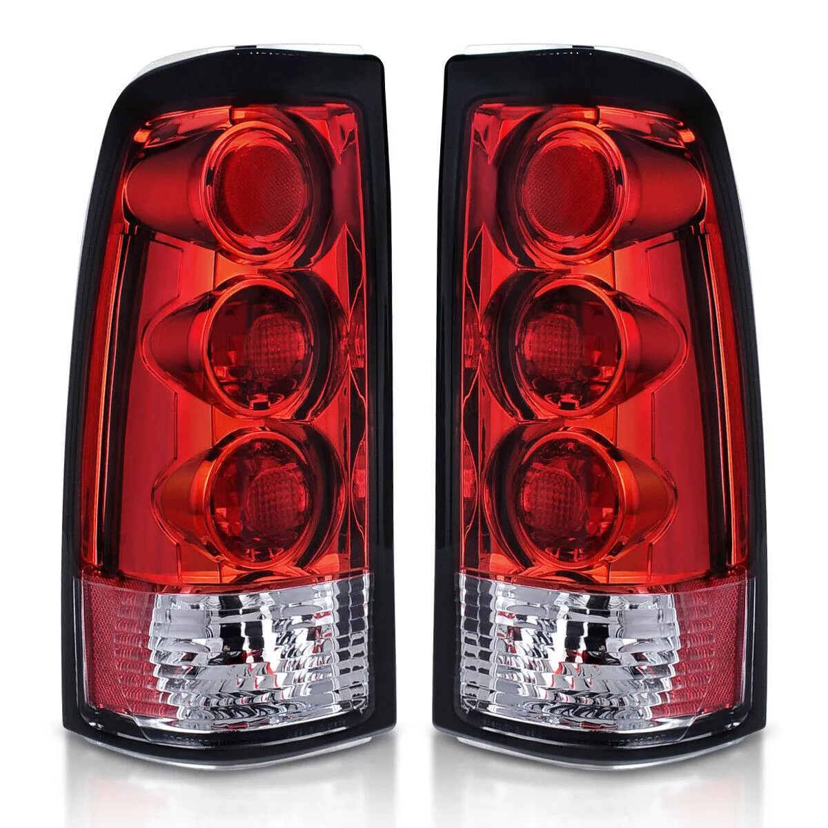YITAMOTOR® 1999-2002 Chevy Silverado GMC Sierra 1500/2500/3500 Rear Brake Tail Light