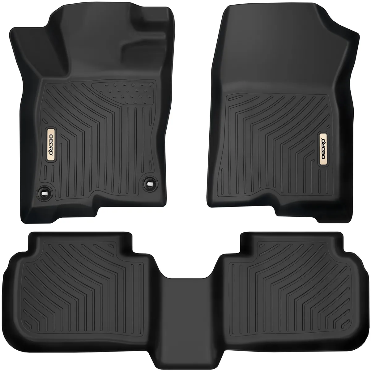 OEDRO Floor Mats for 2022-2025 Honda Civic Sedan/Hatchback (Not for Coupe Models) & 2023-2024 Acura Integra (Not Fit 2rd Row with USB Port )