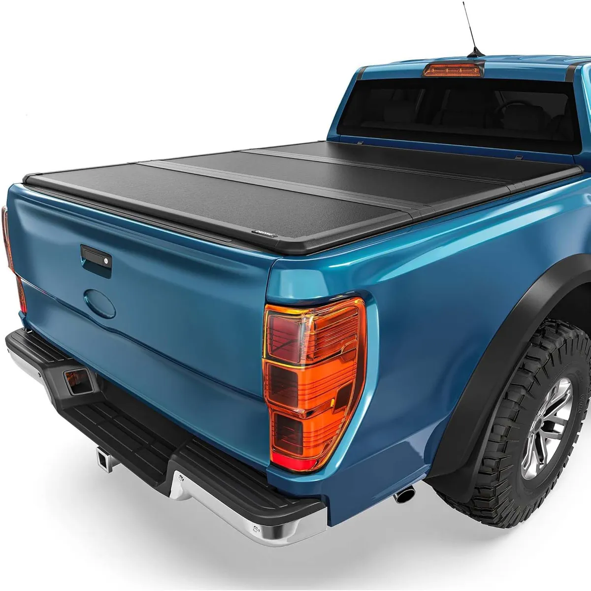 OEDRO 4.5FT Hard Tri-fold Tonneau Cover Fold Truck Bed Covers Compatible with 2022 2023 2024 2025 2026 Ford Maverick with 4.5 Feet Bed