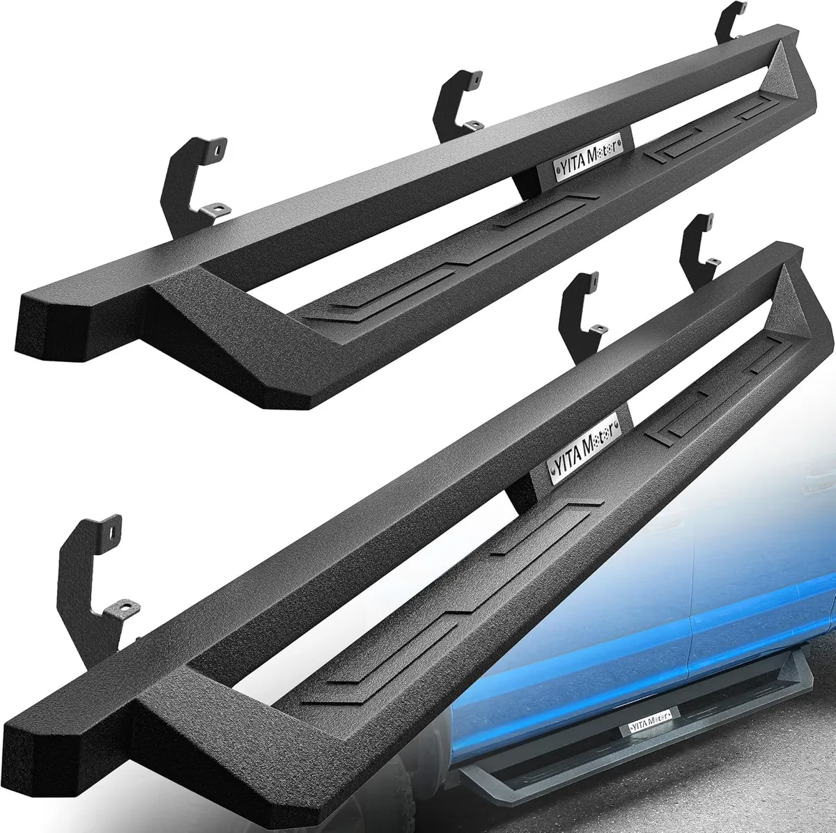 YITAMOTOR® Crew Cab Running Board for 2019-2026 Chevy Silverado/GMC Sierra 1500