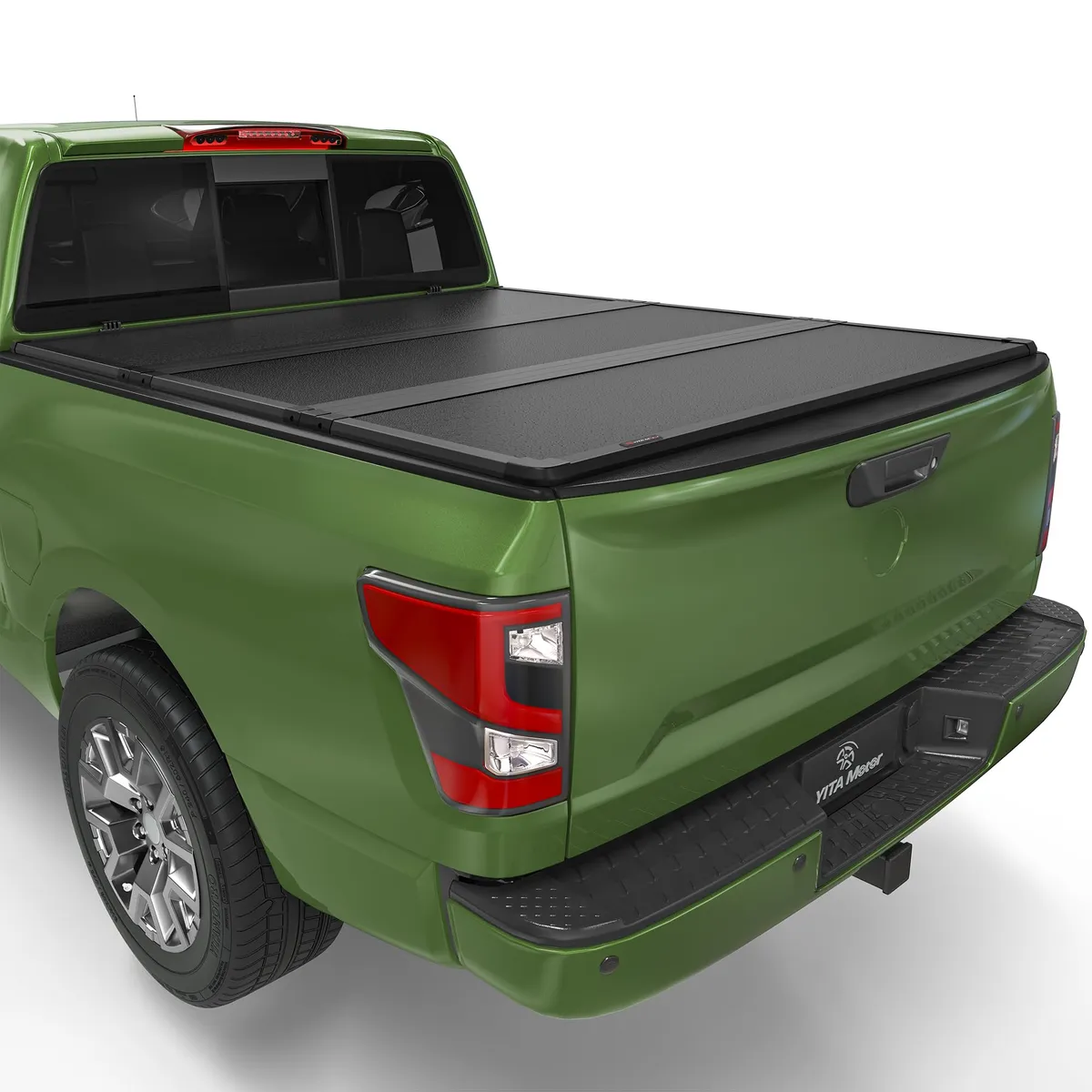 YITAMOTOR® Hard Tri-Fold Truck Bed Tonneau Cover Compatible with 2005-2026 Nissan Frontier(NO México) 5 ft Bed