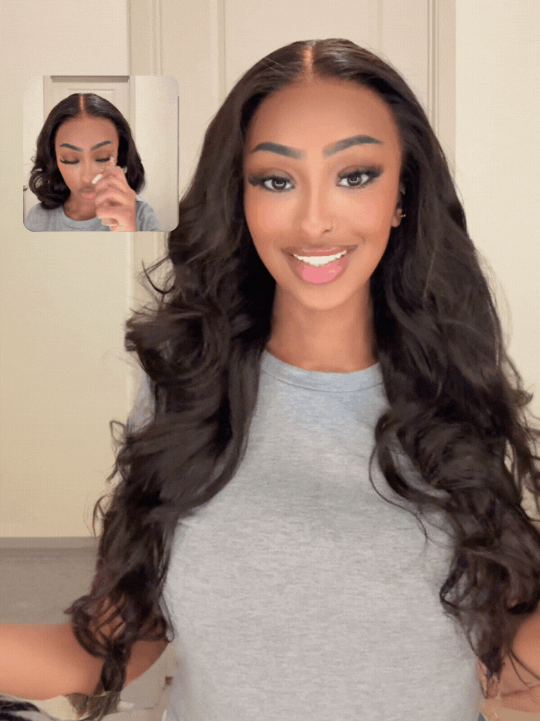[Pay 22" Get 24"] HD ByeBye Cap™ Wig 13x4 Invisible Lace Frontal Body Wave Super Melted Black Wig