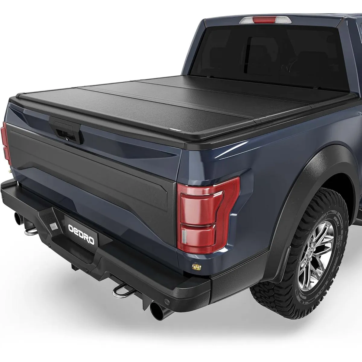 OEDRO 5.5FT Hard Tri-fold Tonneau Cover 3-Fold Truck Bed Covers Fits for 2015-2025 Ford F150 F-150 with 5.5 Feet Bed