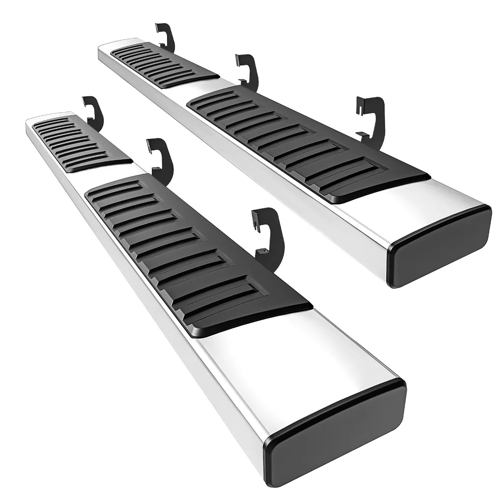 YITAMOTOR® 07-18 Chevy Silverado/GMC Sierra 1500 Double Cab 6" Side Steps Running Boards