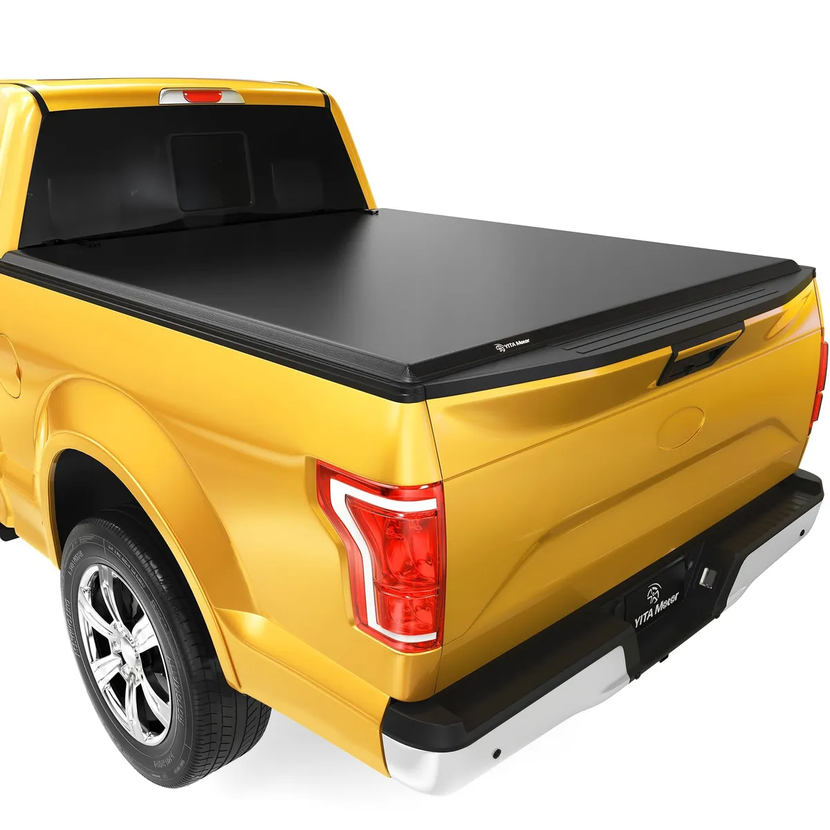 YITAMOTOR® Soft Quad Fold 2015-2026 Ford F-150, Styleside 5.5 ft Bed Truck Bed Tonneau Cover