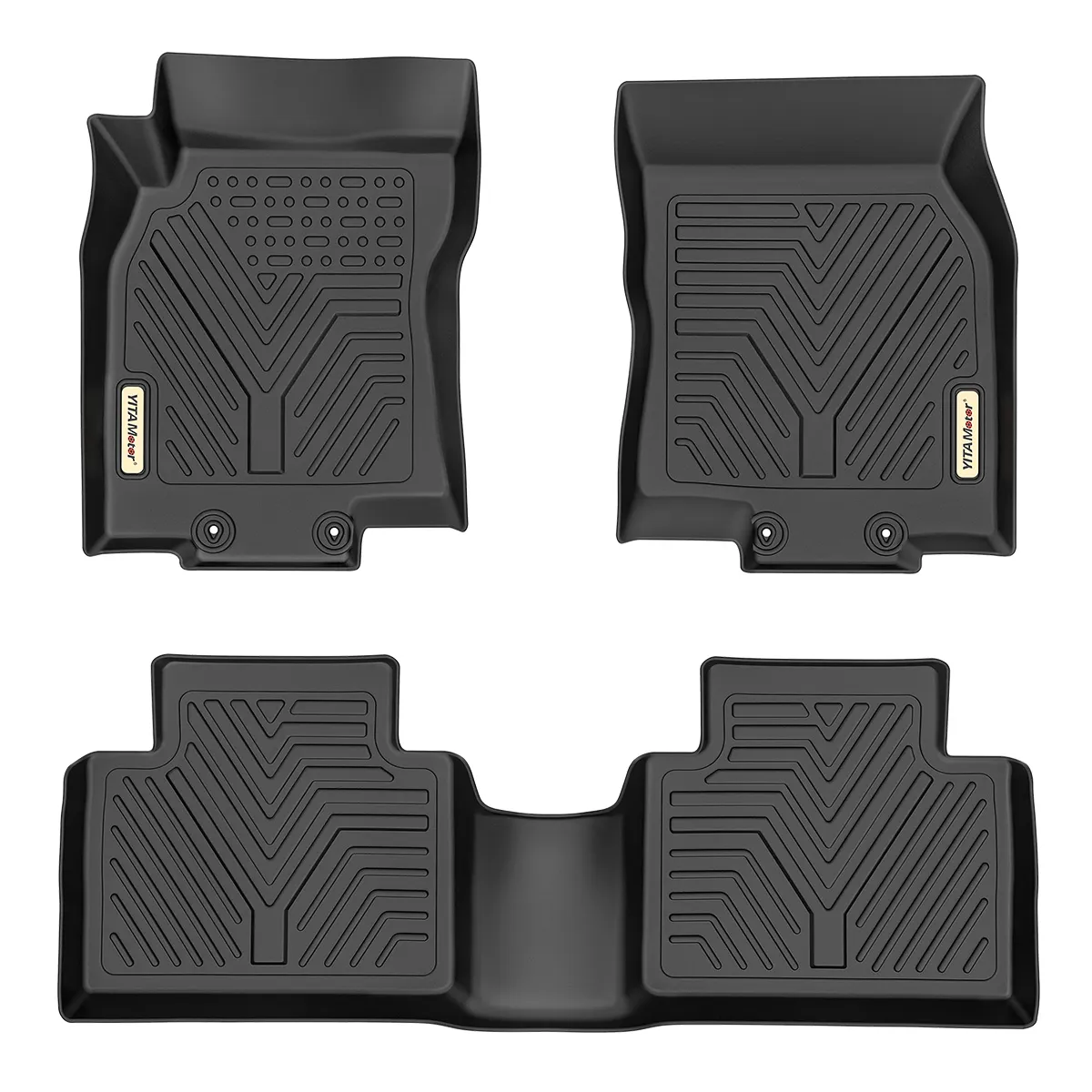 YITAMOTOR® Floor Mats for 14-20 Nissan Rogue Floor Liners, 1st & 2nd Row (No Rogue Sport or Select Models)