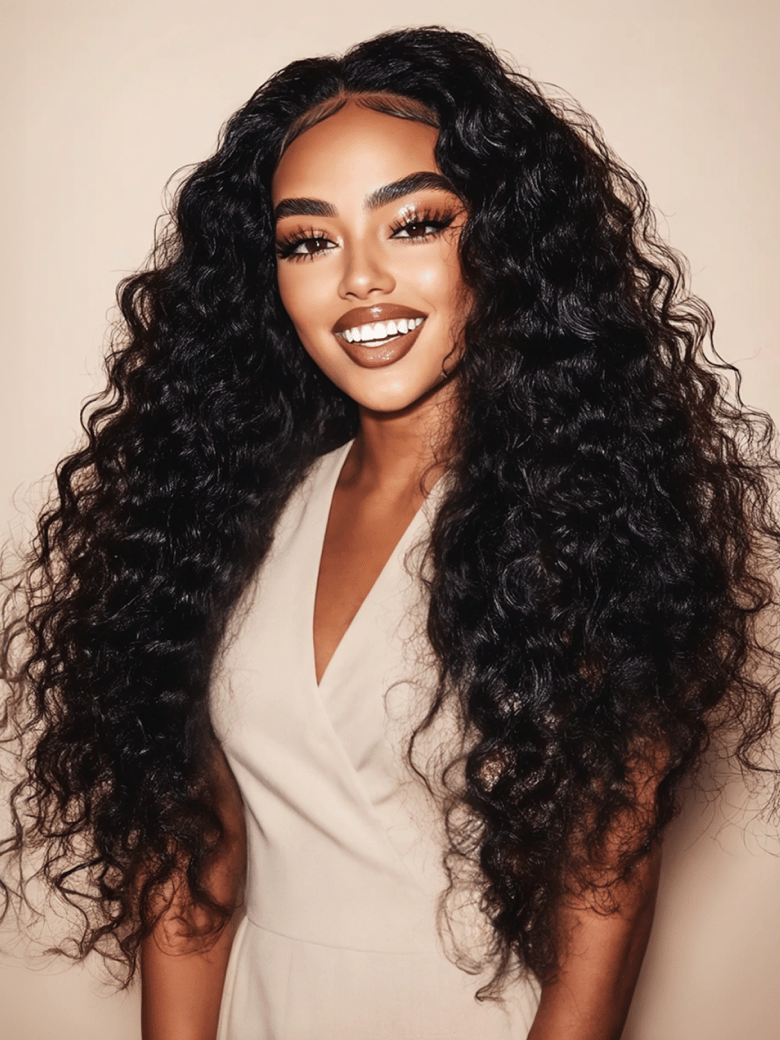 [28"=$199] 180% Density 7x5 Lace Bye-bye Knots &13x4 Pre Everything Baby Hair 30s Quick Install Glueless Water Wave Invisible Knots Wig