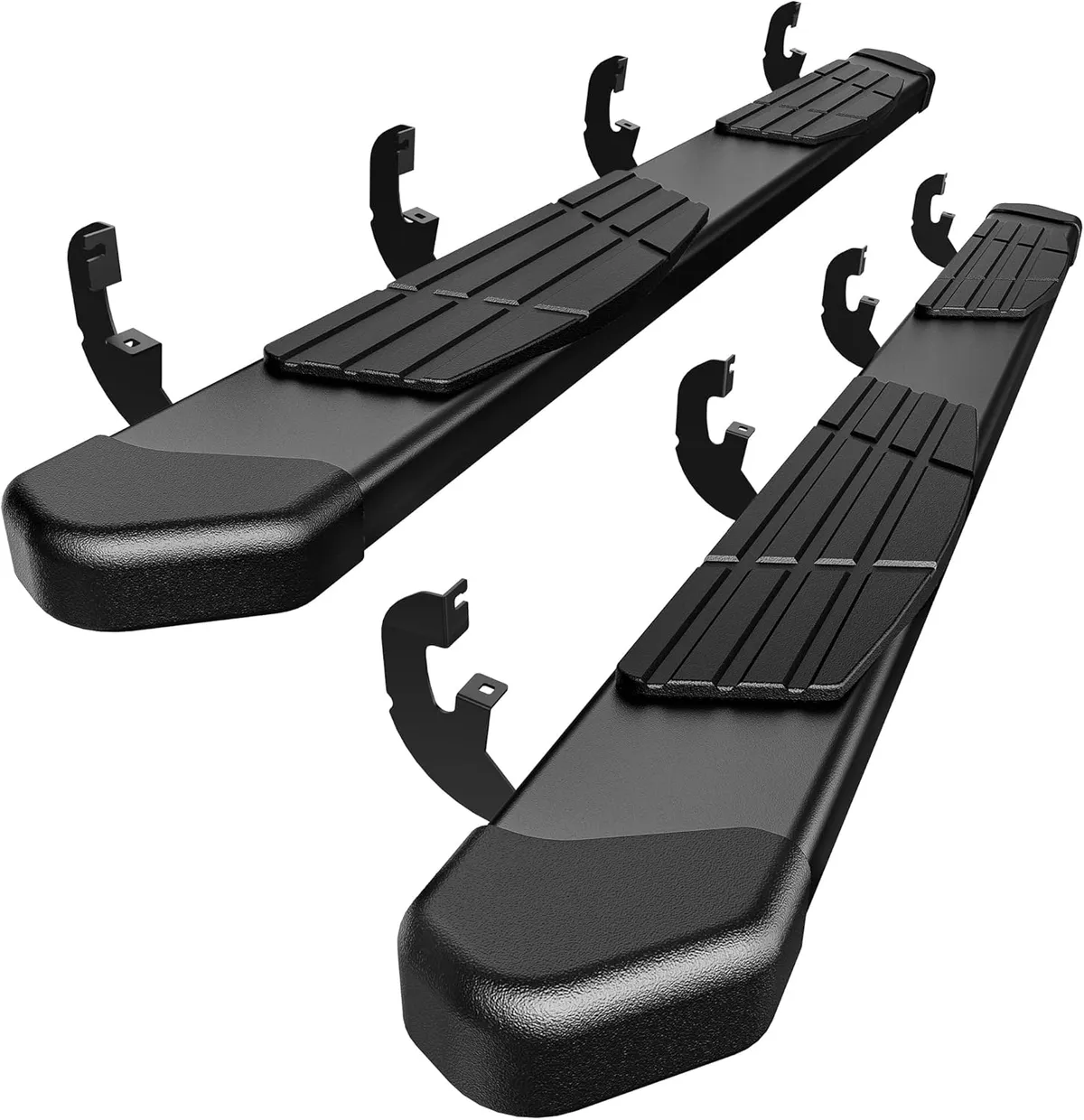 YITAMOTOR 6" Textured Black Running Boards for 2019-2026 Chevy Silverado GMC Sierra 1500/2500HD/3500HD Crew Cab | Side Steps Nerf Bars