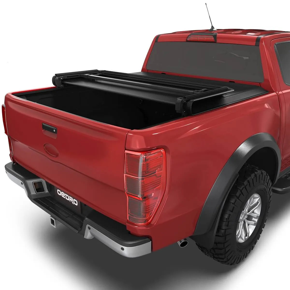 OEDRO 8FT Soft Tri-fold Truck Bed Tonneau Cover for 1999-2025 Ford F250 F350 F-250 F-350 Superduty