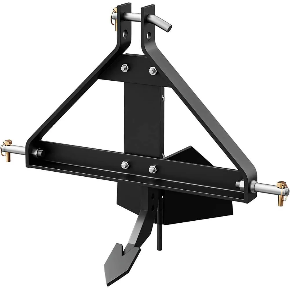 YITAMOTOR® Middle Buster for Category 1, 3 Point Quick Hitch Tractors, Heavy Duty Steel Furrowing Plow