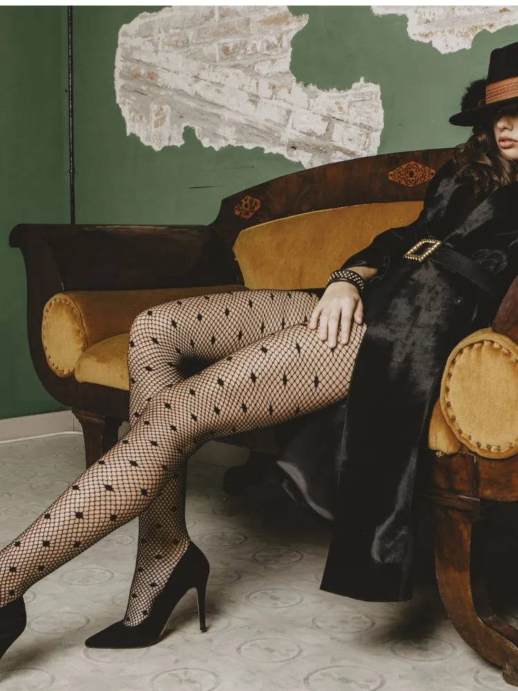 Cecilia De Rafael Pretty Fishnet Tights