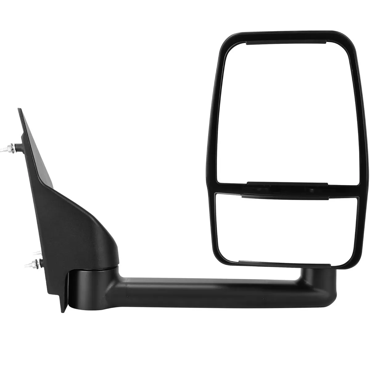 YITAMOTOR Passenger Side Mirror - 2003-2019 Chevy Express/GMC Savana | Manual Folding Tow Mirror, Wide-View, Black