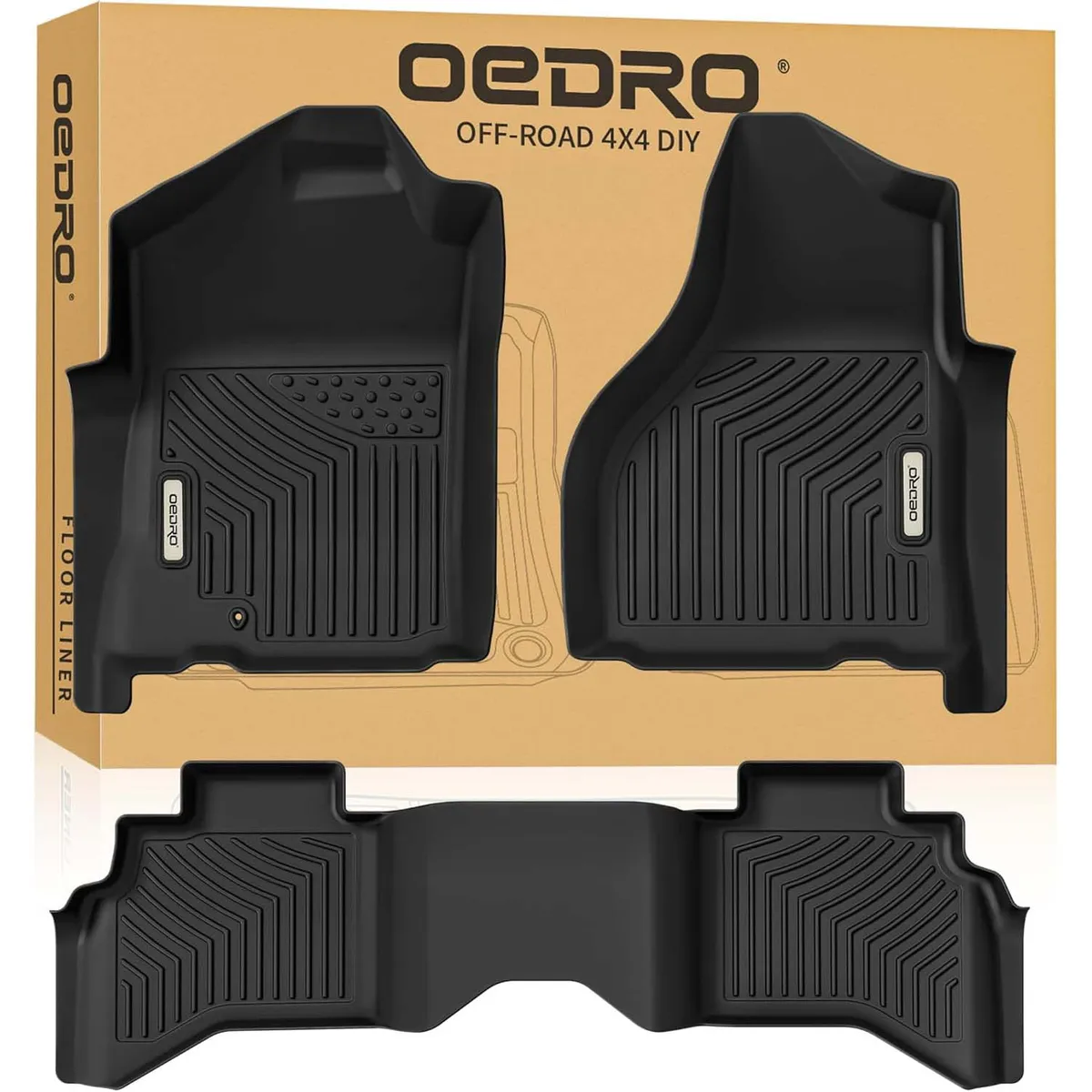 Floor Mats for 2002-2009 Dodge Ram 1500/2500/3500 Quad Cab