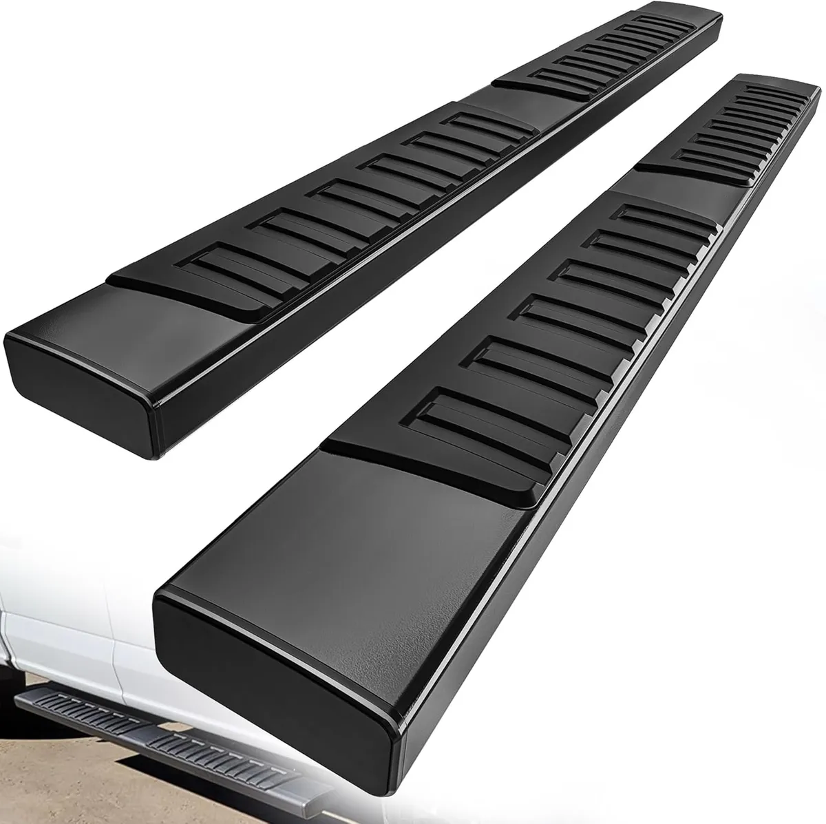 YITAMOTOR® 6" Running Boards For 2015-2026 Chevrolet Colorado/GMC Canyon Crew Cab, Aluminum Black Side Steps Nerf Bars