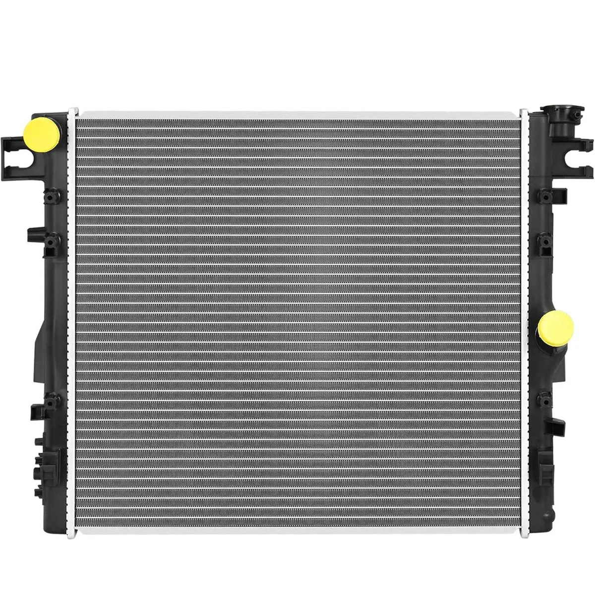 YITAMOTOR Aluminum Radiator - Direct Fit for 2007-2018 Jeep Wrangler JK | 3.6L 3.8L V6 Engine